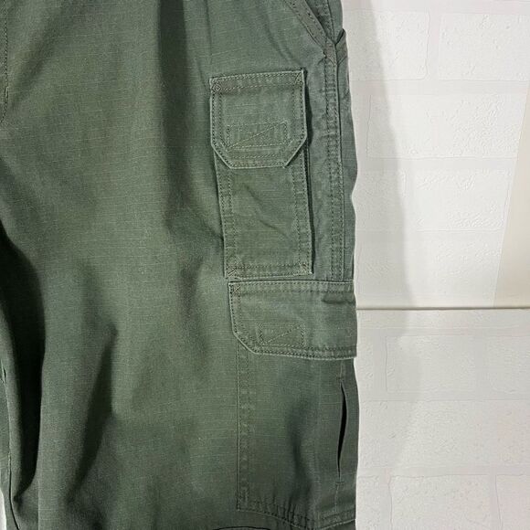 5.11 Tactical Mens Green Cargo Workwear Pants Size 40x34 - Picture 10 of 14